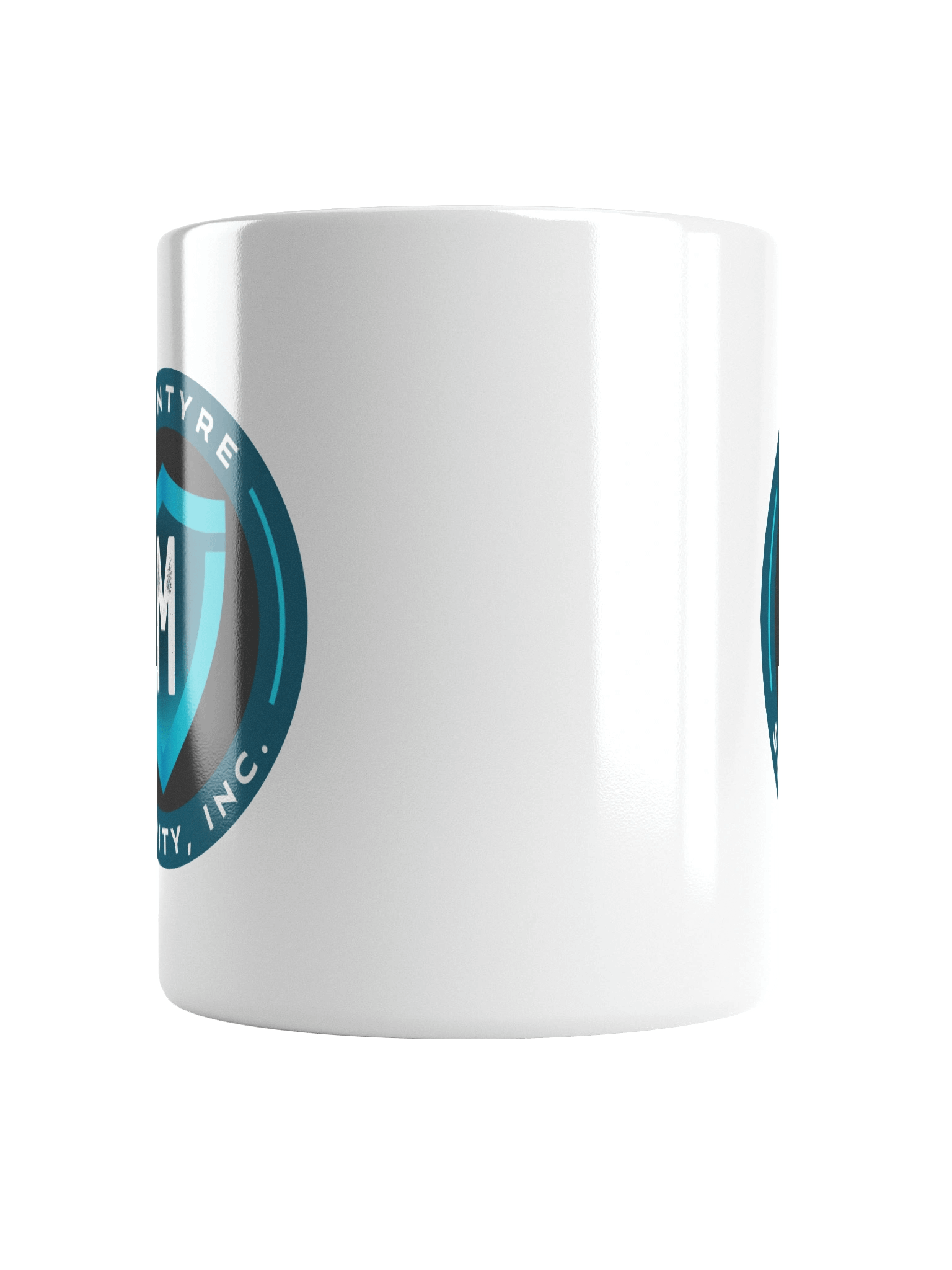 White Ceramic Mug - McIntyre Security Inc logo product image (14)