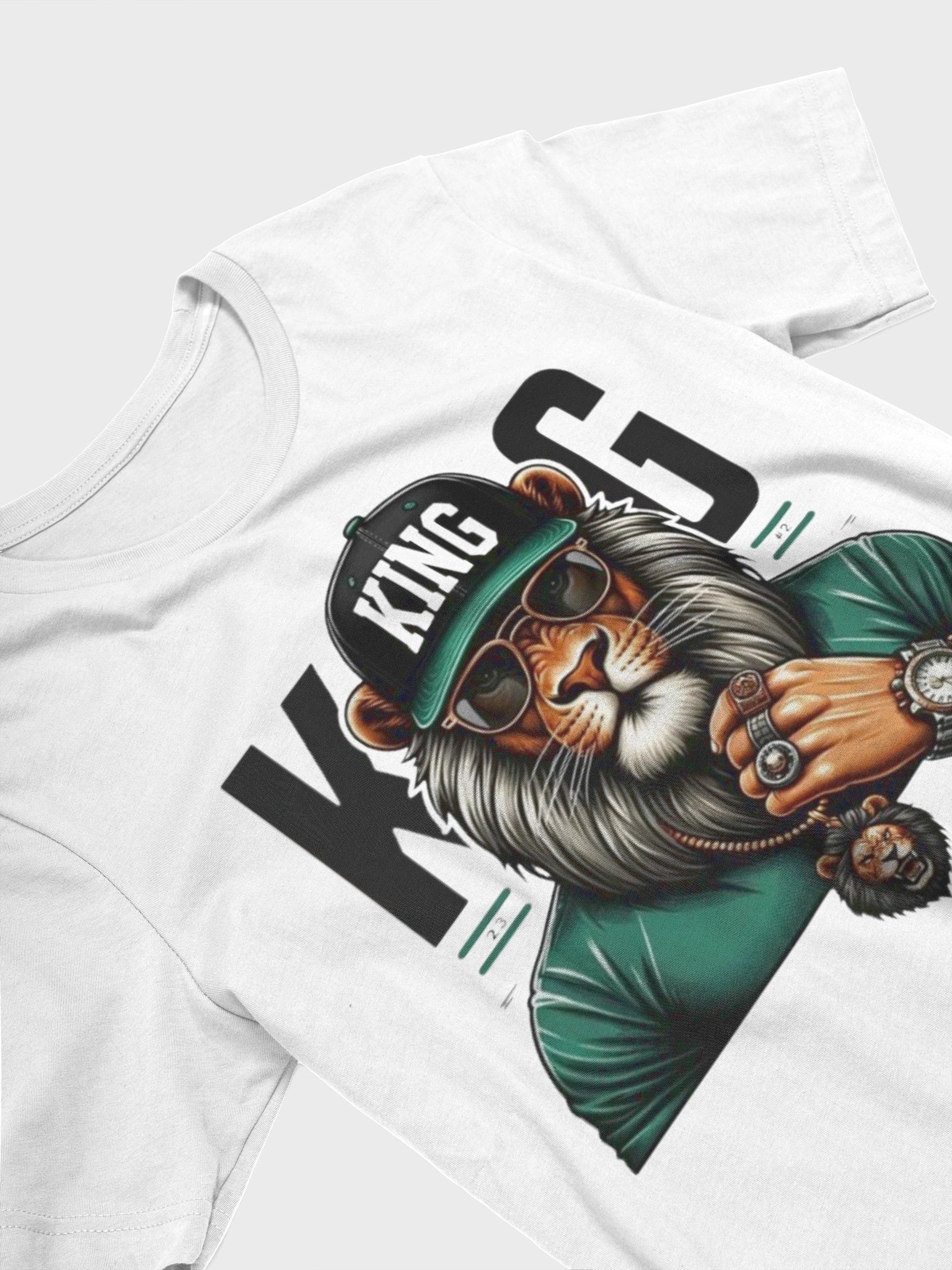 King of Style Lion T-Shirt product image (2)