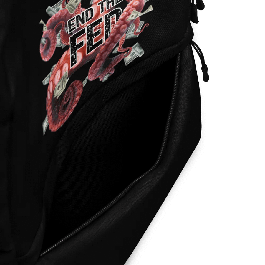 “End The Fed” Backpack product image (5)