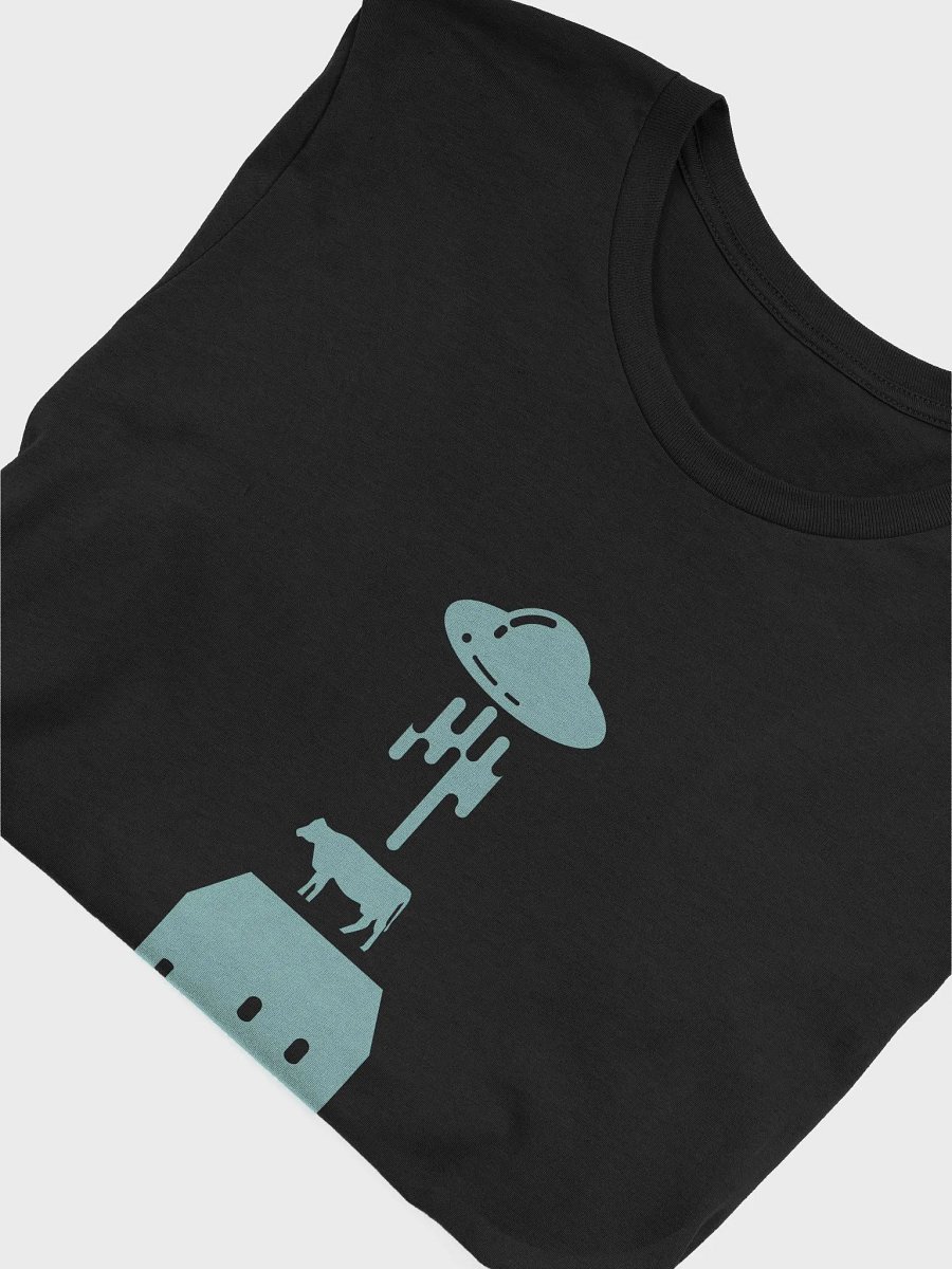 "Minimalist UFO UFO cow" t-shirt product image (5)