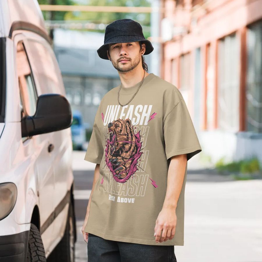 Unleash: rise above faded tee product image (26)