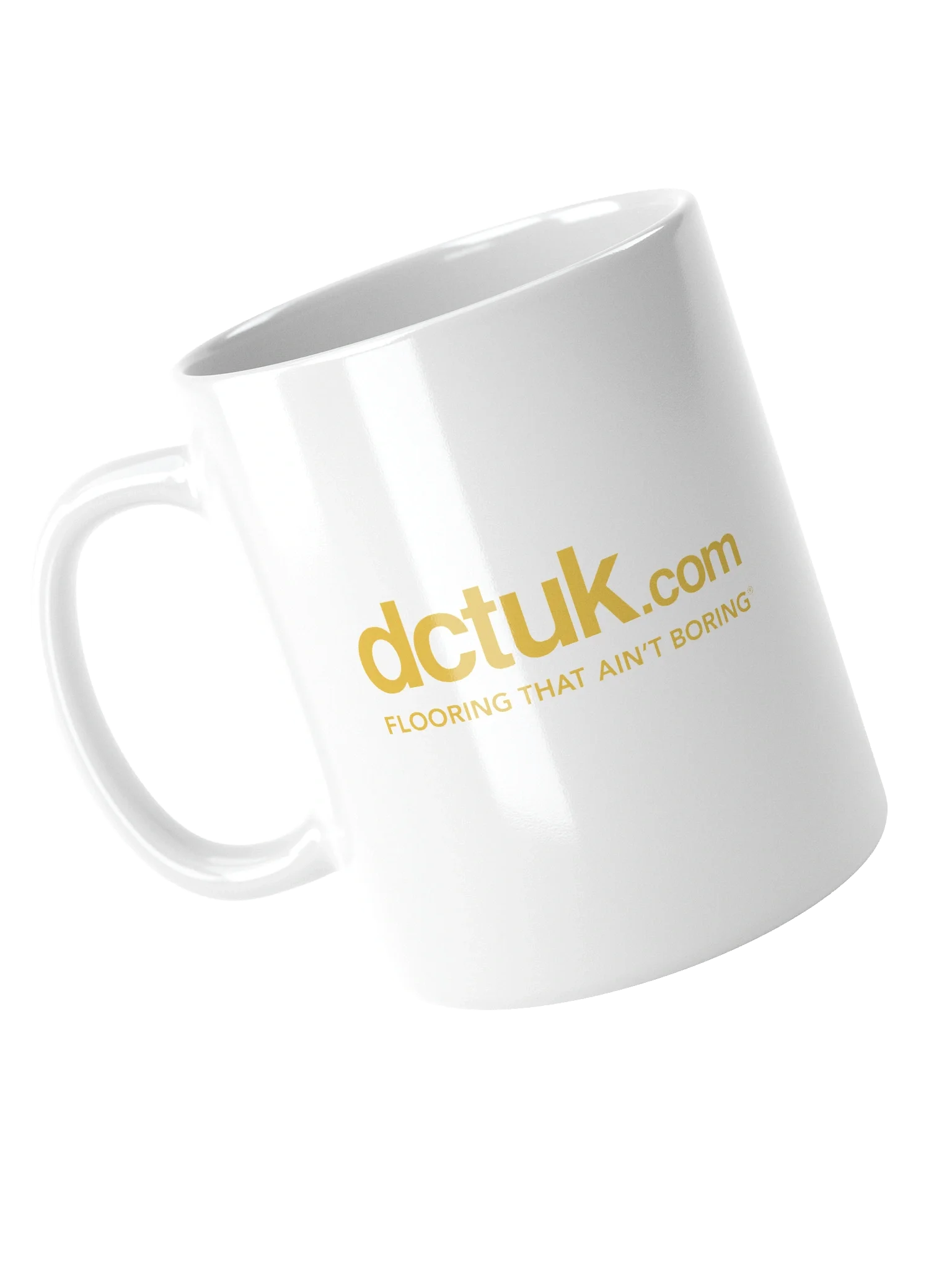 DCTUK Gold Logo Glossy Mug product image (12)
