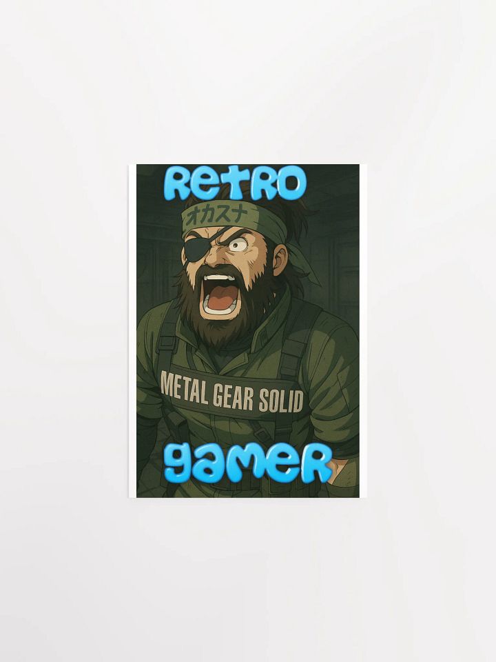 Retro Gamer Metal Gear Solid Poster product image (5)