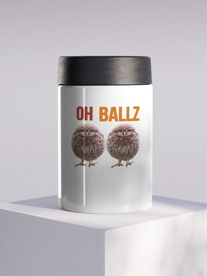 Oh Ballz Stainless Steel Koozie product image (2)