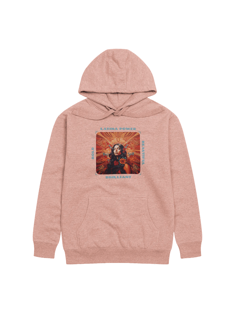 Latina Power Floral Hoodie product image (1)