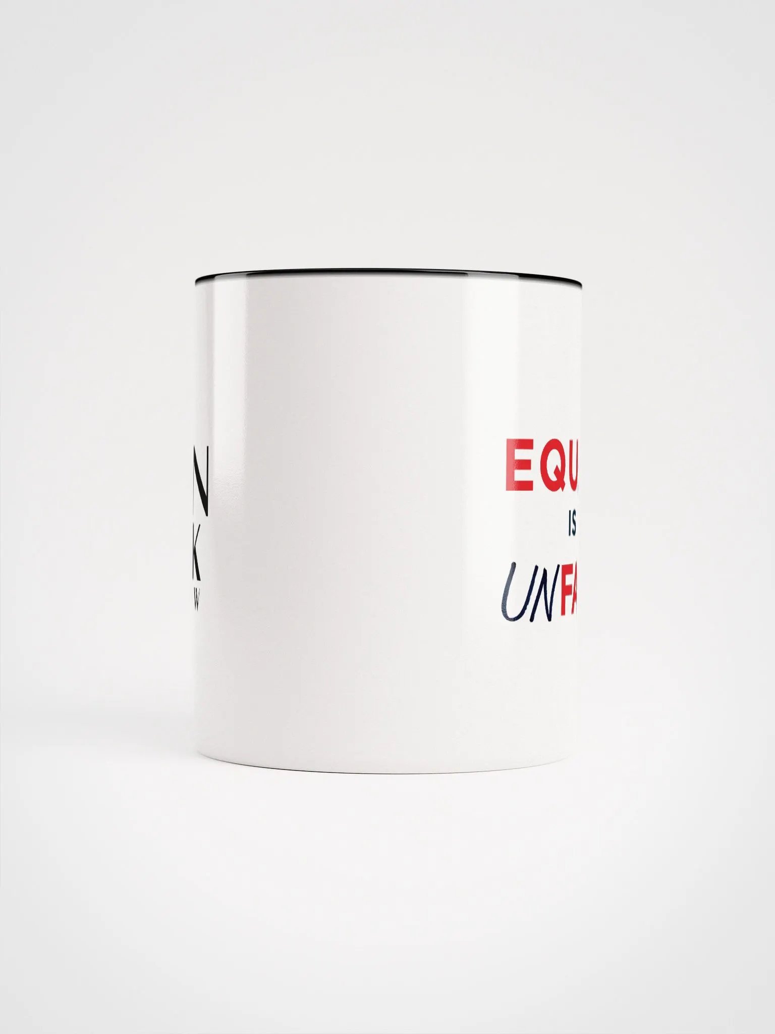 The Yaron Brook Show Equal is Unfair Ceramic Mug - Sip in Style! product image (5)