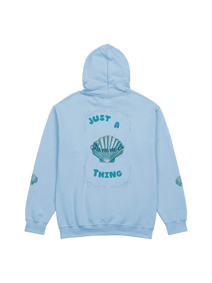 "Summer Thing" Hoodie in Ocean Blue product image (2)