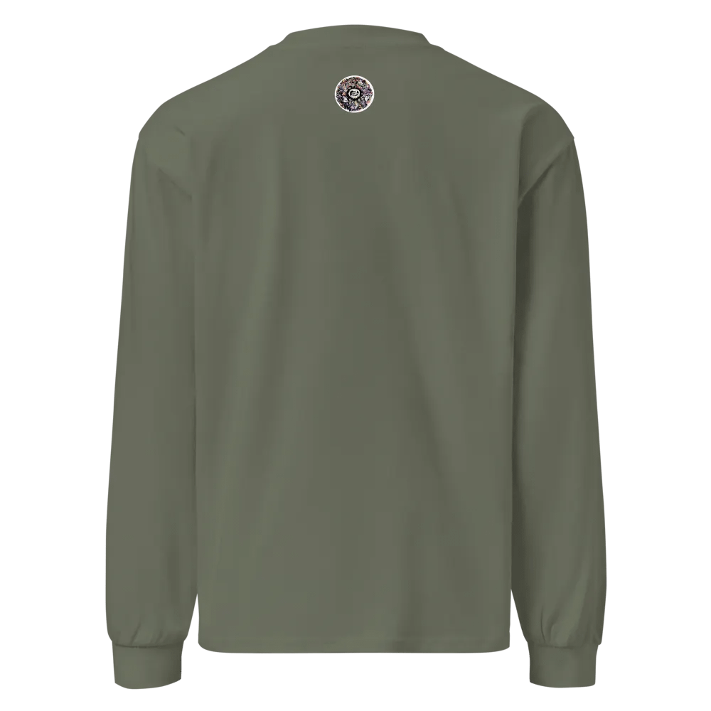 Béar Bí Ullamh AS Colour Premium Meáchan Trom Léine Sleeve Fada (Front Patch) product image (2)