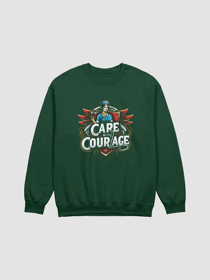 Courageous Care Nurse Stylized Sweatshirt product image (6)