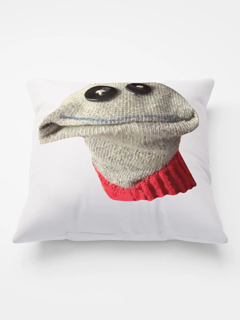 Sock Puppet Pillow