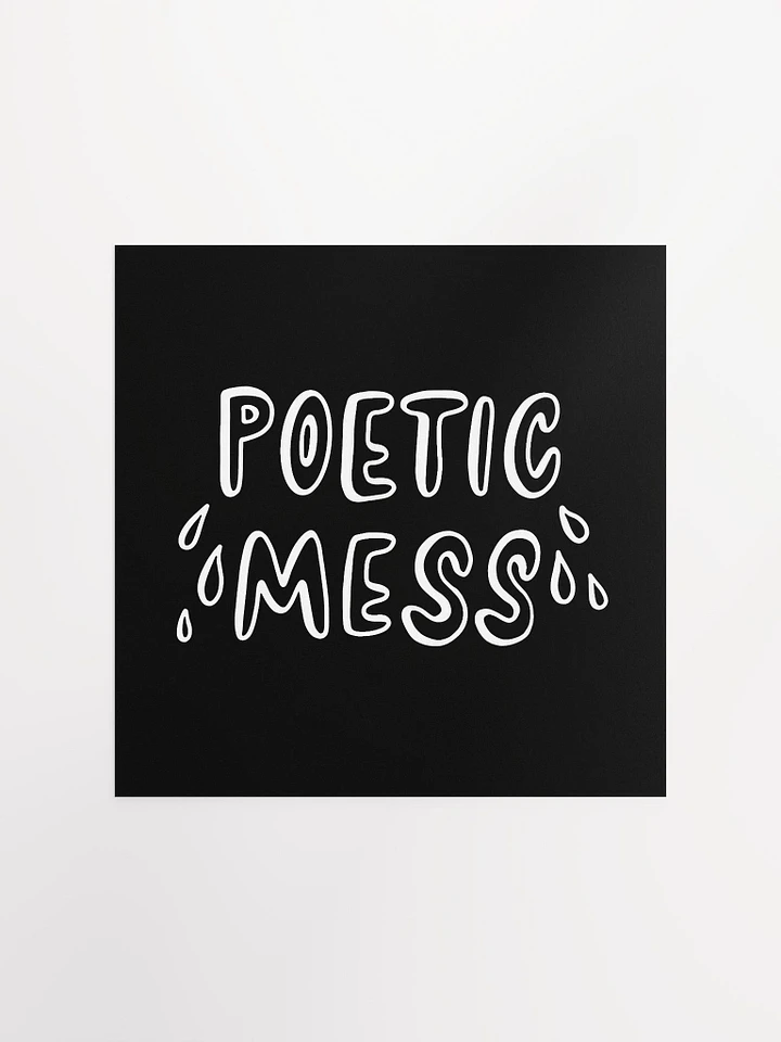 Poetic Mess Art Print product image (5)