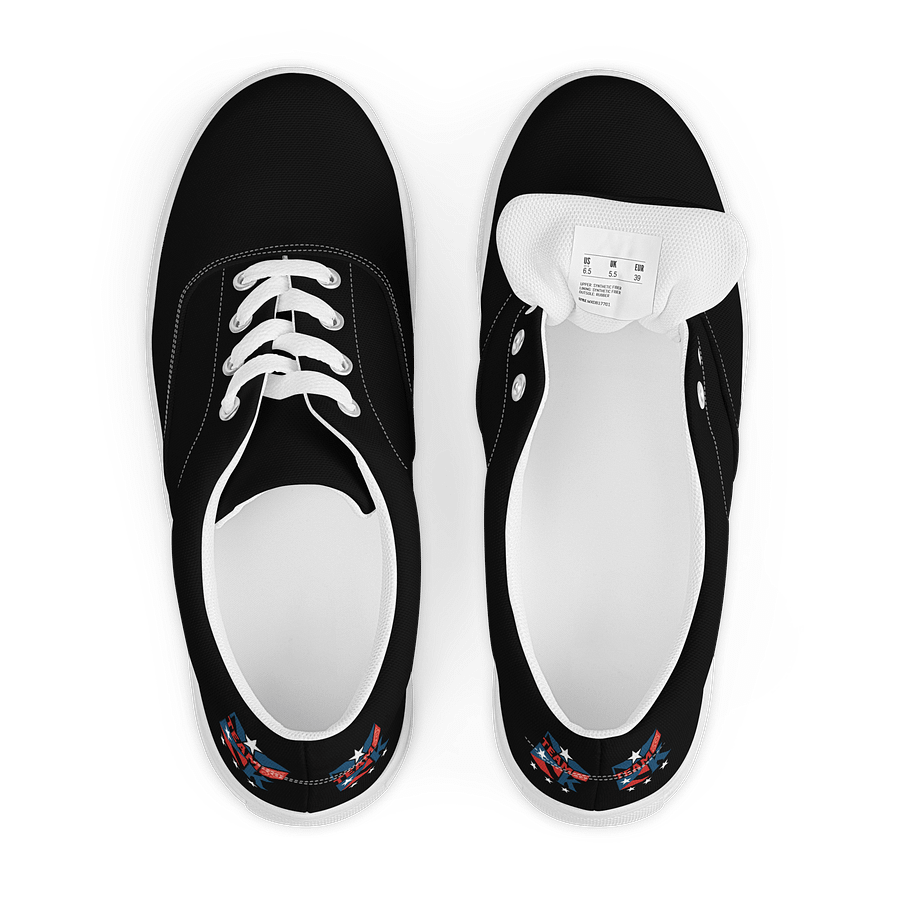 Team K Puerto Rico Men's Lace-Up Canvas Shoes product image (6)