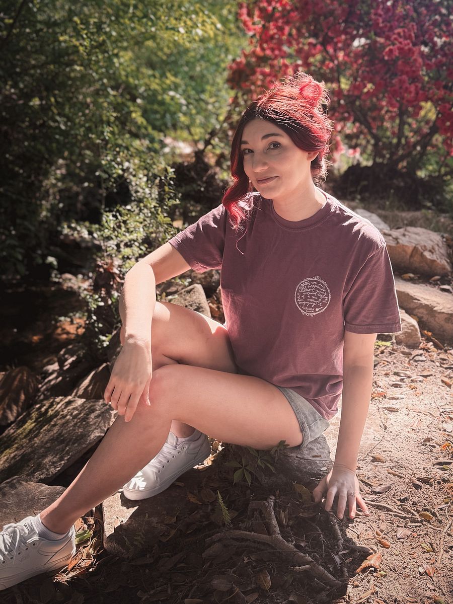 "Recognize Happiness" Comfort Colors T-Shirt (White) product image (1)