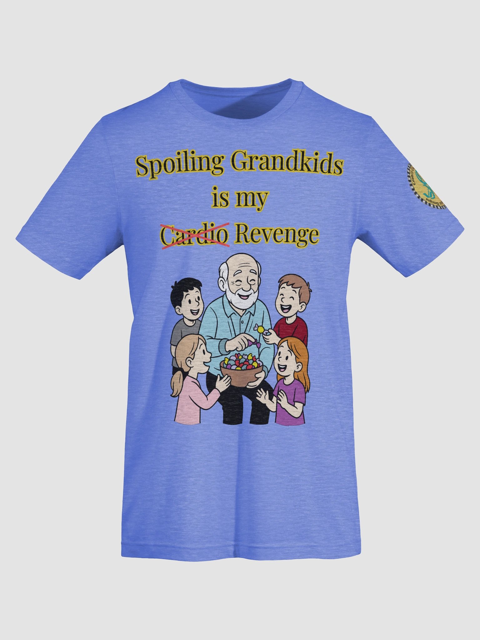 Spoiling Grandkids is my Cardio (Male) Bella+Canvas Supersoft T-Shirt Colors (5) product image (75)