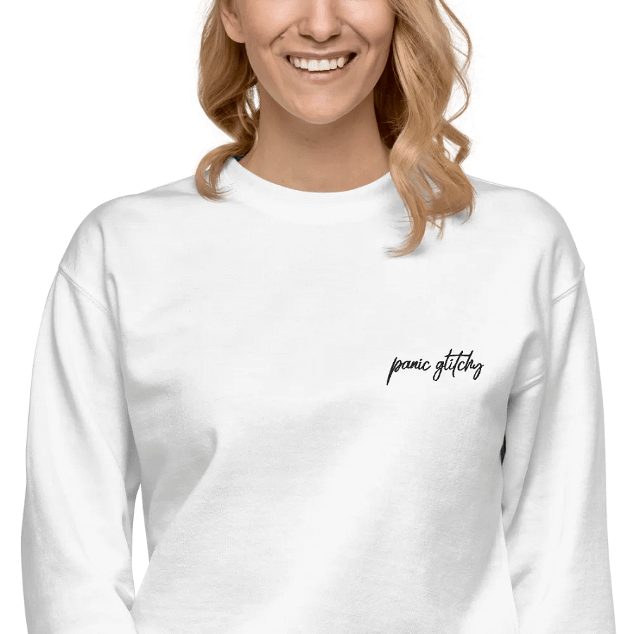 Panic Glitchy Bunny Girl Sweatshirt 2.0 product image (63)