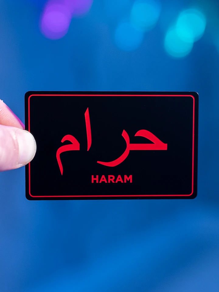 LIMITED - Haram Card product image (1)