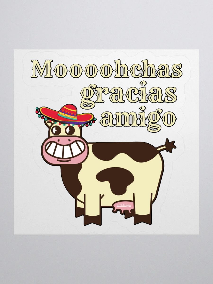 MOOOOHCHAS GRACIAS AMIGO product image (1)