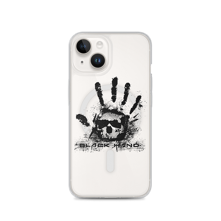Grunge Skull MagSafe® iPhone® Clear Case product image (4)