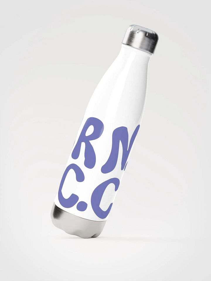 BRN.2C.C.™ | Stainless Bottle | Slate Blue on White 💧 product image (2)