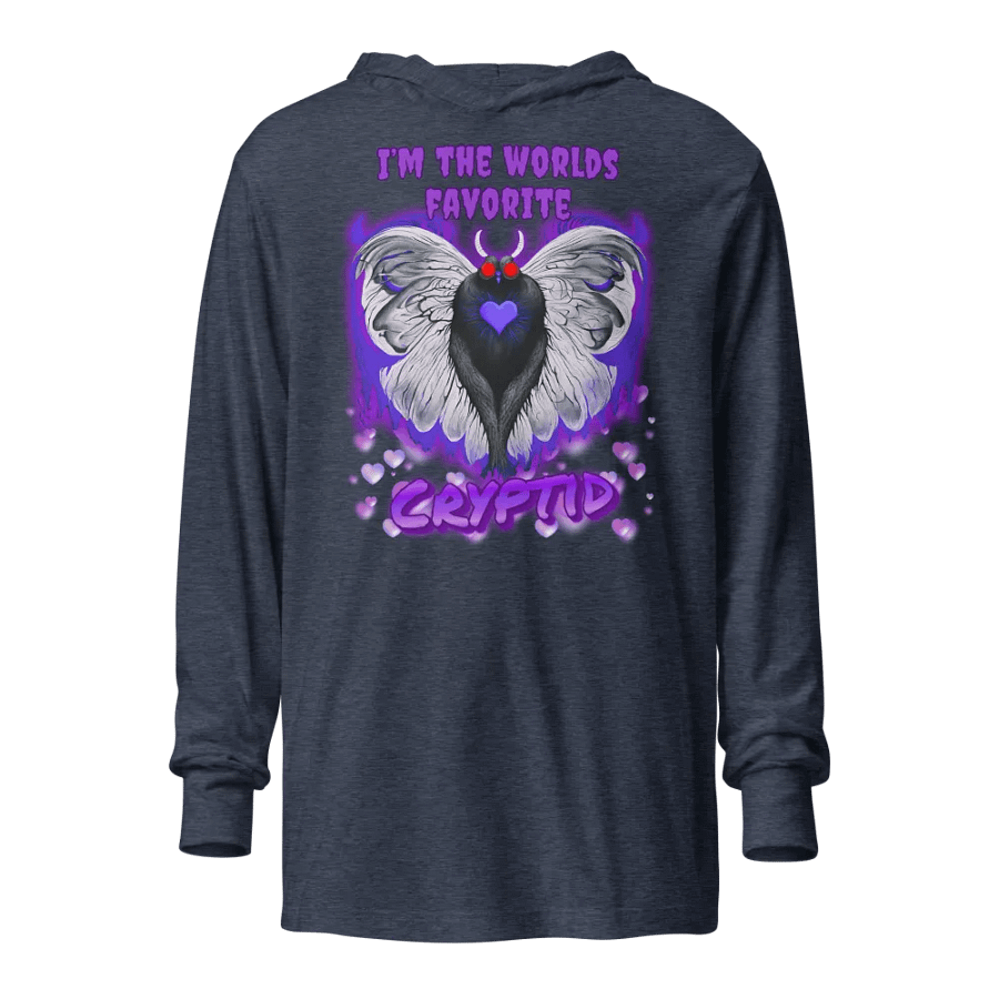 World’s Favorite Cryptid Long Sleeve Hooded Tee product image (5)