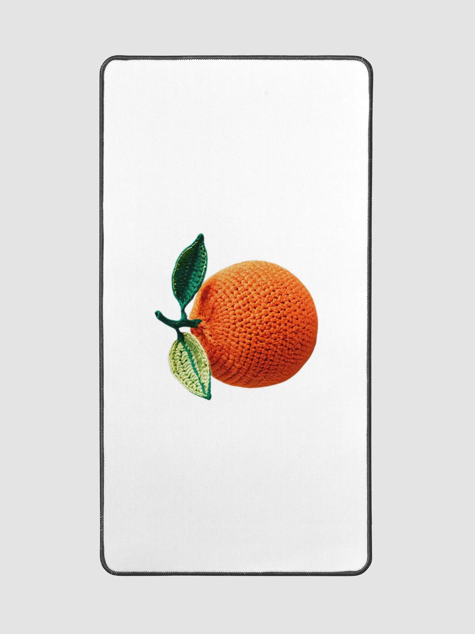 CozyAvocado Desk Mat 15.5" x 31.5" Orange #5 product image (2)
