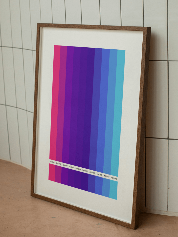 COLOR PALETTE 005 • WALLART DECOR product image (1)