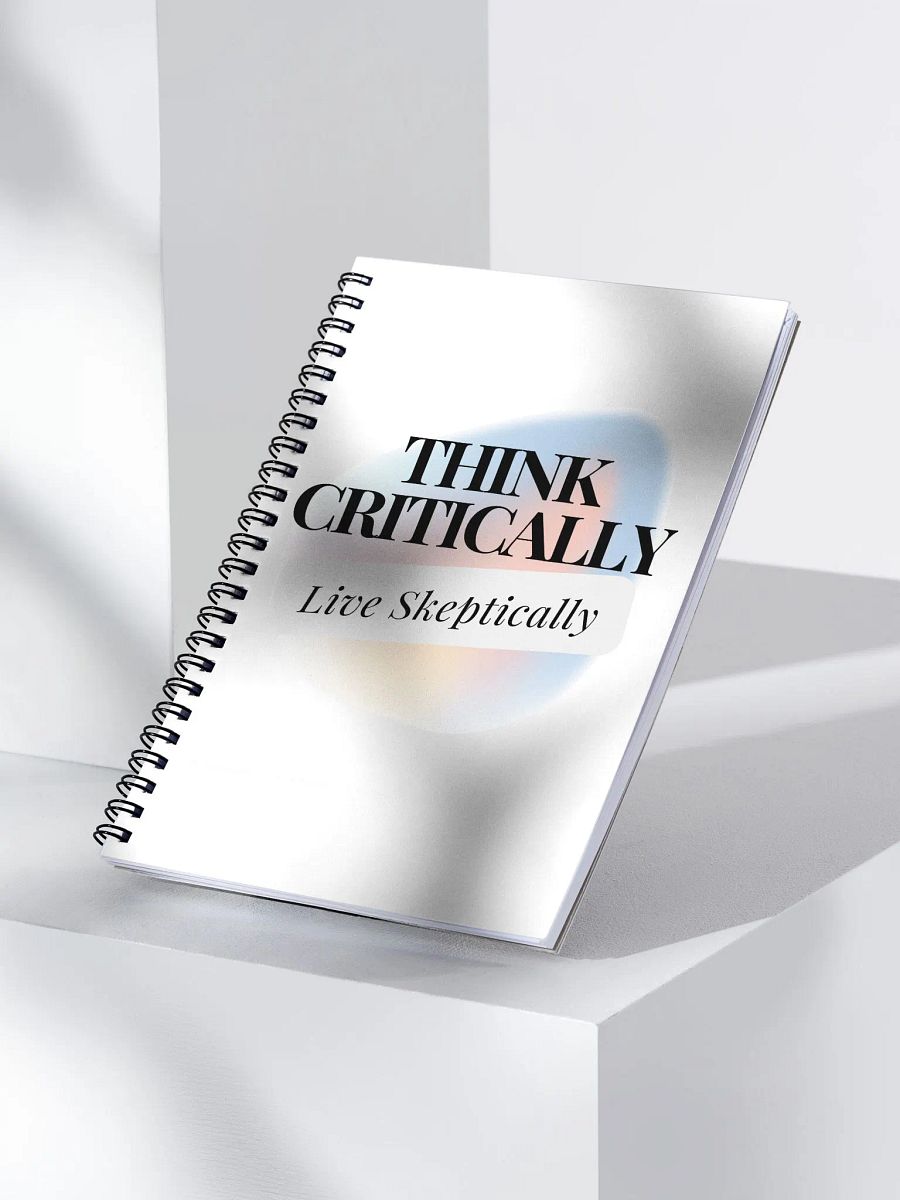 Think Critically, Live Skeptically Notebook product image (3)