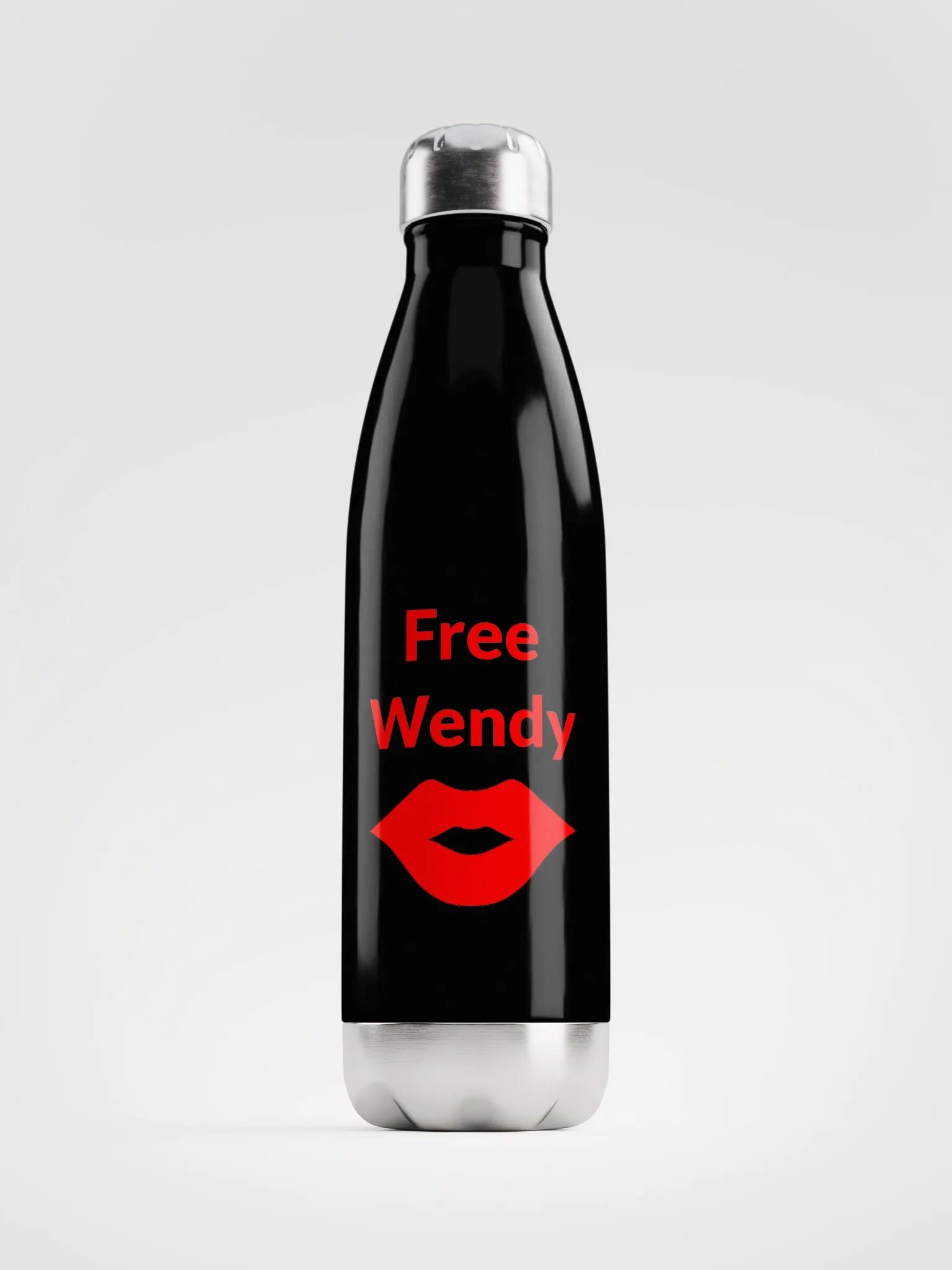 Free Wendy Lips Stainless Steel Water Bottle product image (1)