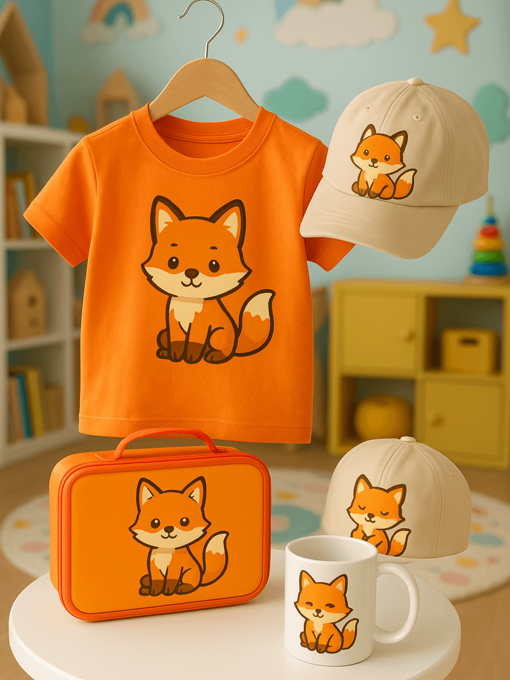 FOX Doodles Vector Graphics Instant Download product image (3)