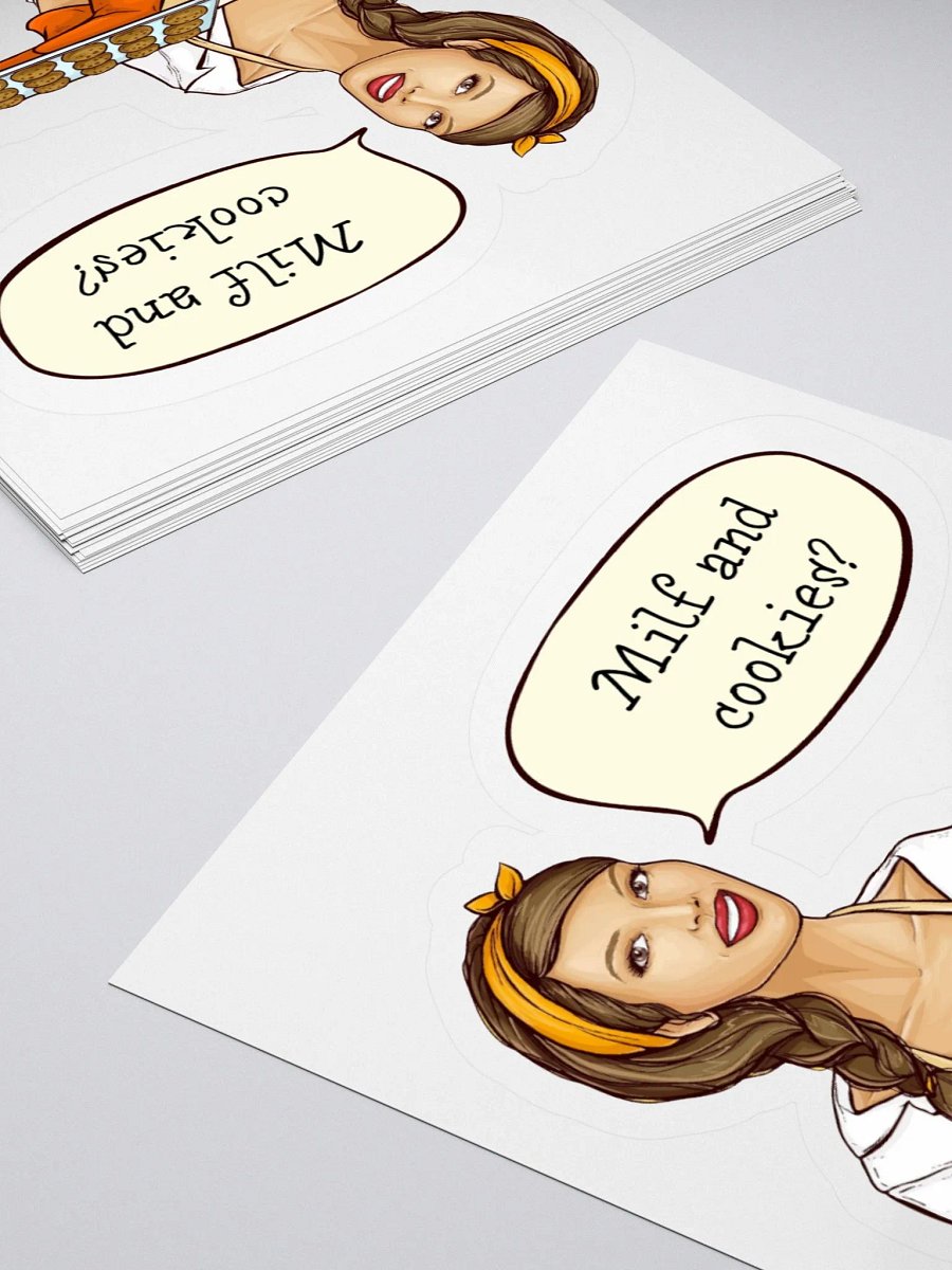 Milf and Cookies Sticker product image (4)