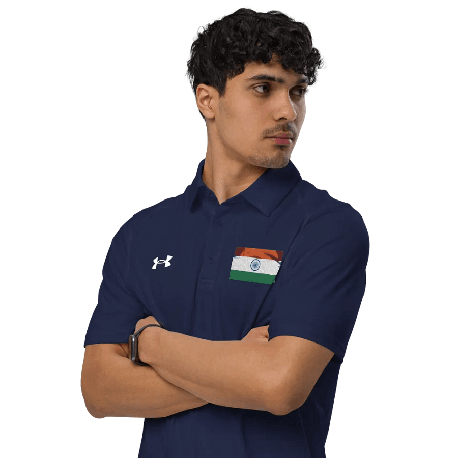 Saffron Wheel Men's Polo product image (9)