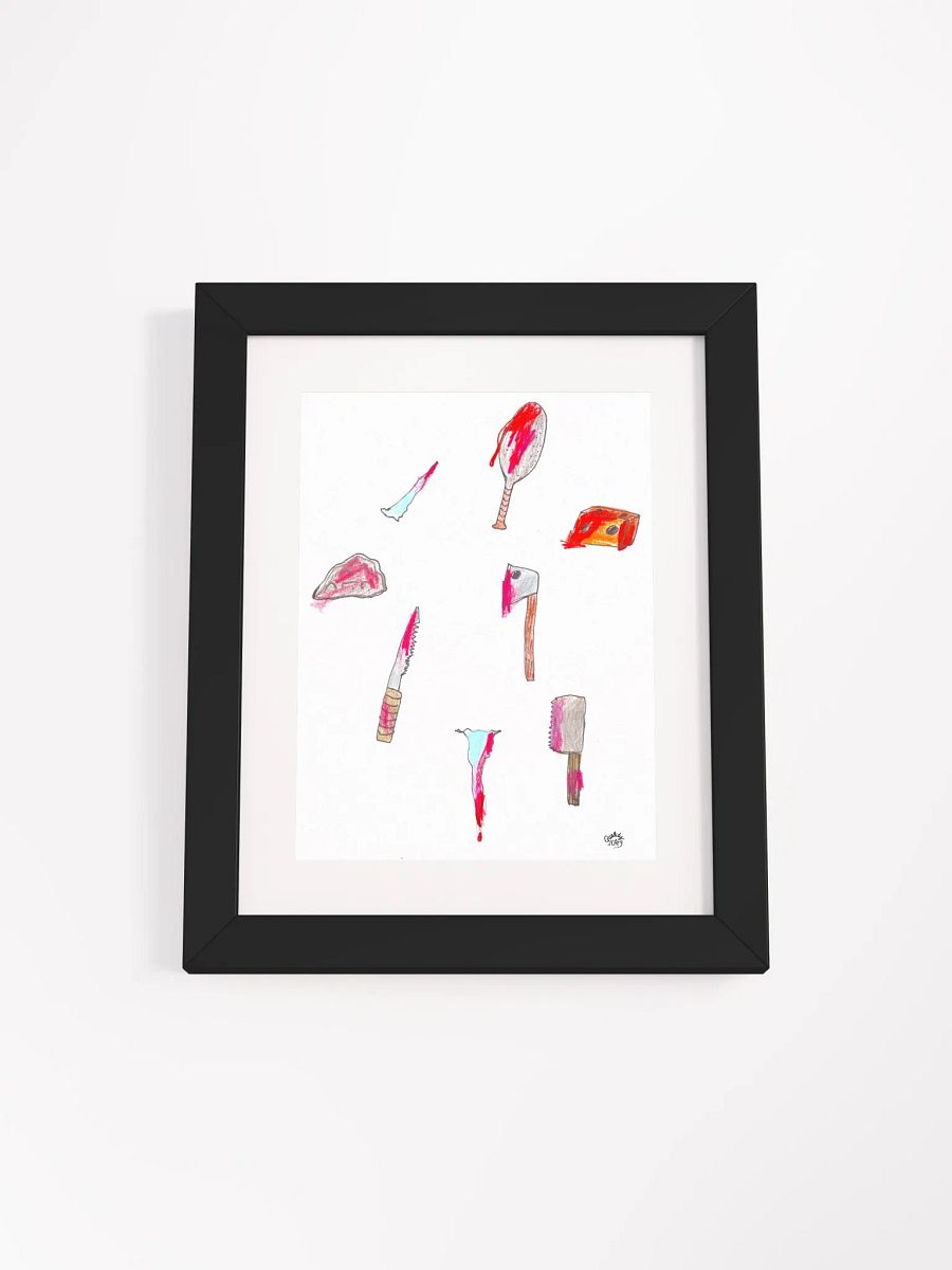 Bloody Weapons! (Not A Movie) Poster product image (1)