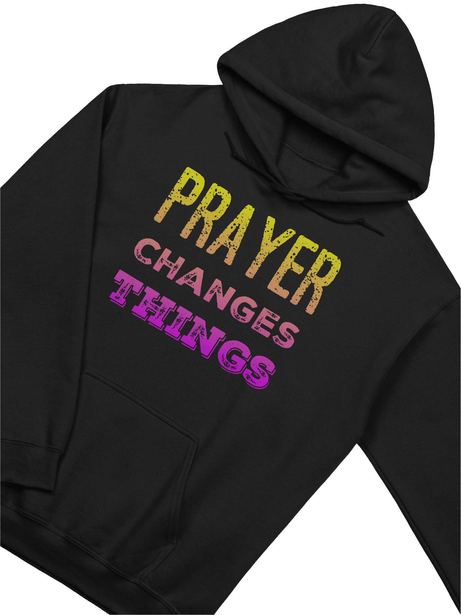 Gradient Prayer Changes Things Hoodie product image (21)