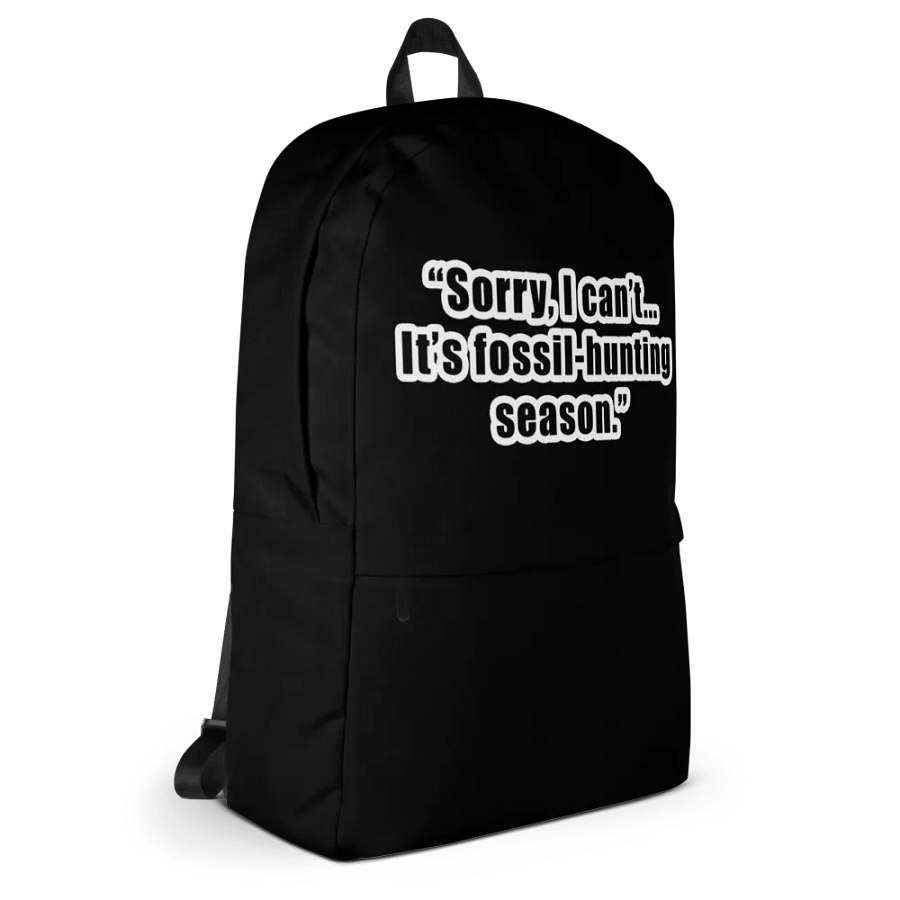 Fossil Hunting Season Backpack! product image (5)