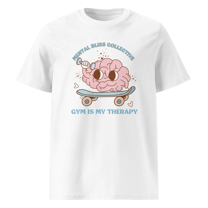 Gym Is My Therapy" T-Shirt - Fitness Motivation for a Healthy Mindset product image (6)