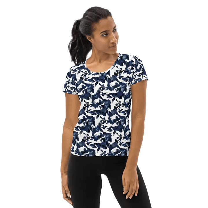 Wild Waves | Women's Athletic T-Shirt product image (1)