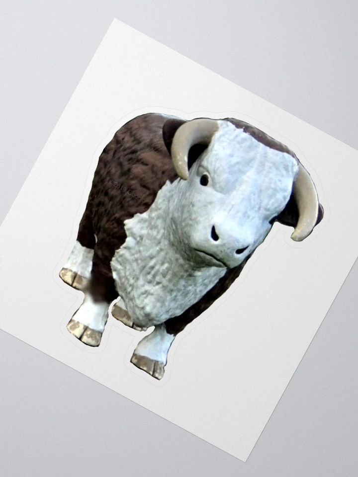 Big beef cow Sticker product image (2)