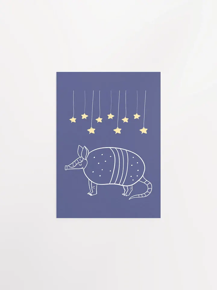 Starry Armadillo | Poster product image (8)