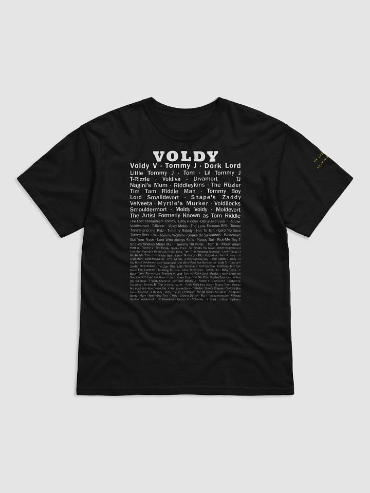 CMT Voldemort Name T-Shirt product image (4)