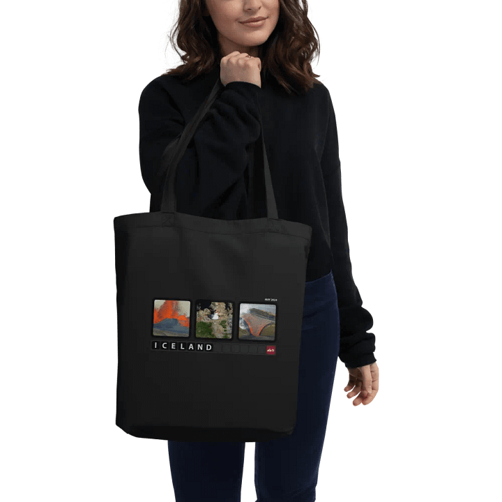 Iceland Volcano Tote Bag product image (2)