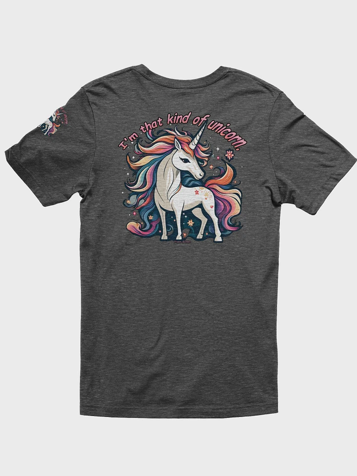 I'm that kind of unicorn back print shirt product image (12)
