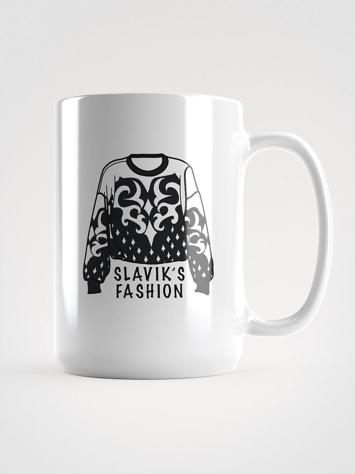 Slavik’s Fashion Sweater White Mug product image (1)