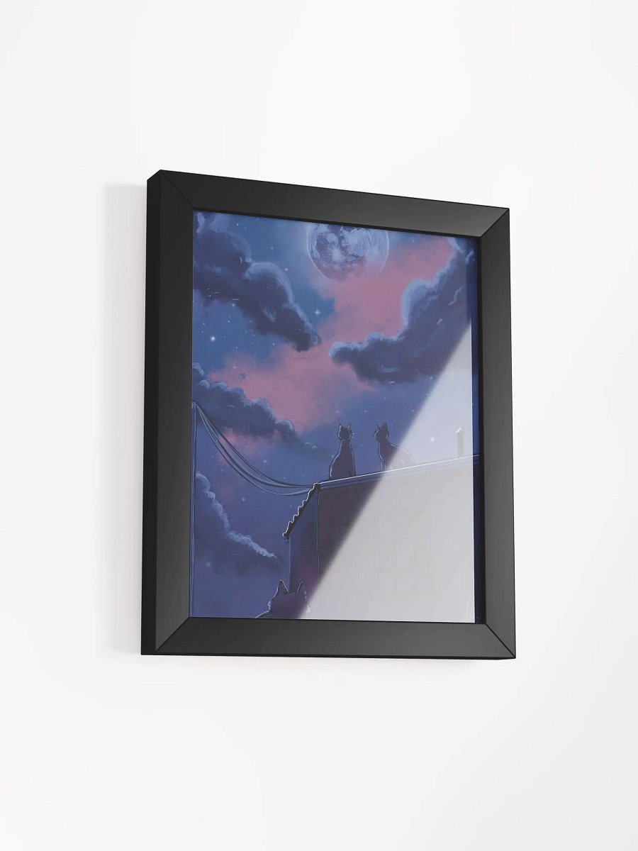 Alley Cats (Framed High-Quality Matte Poster) product image (2)