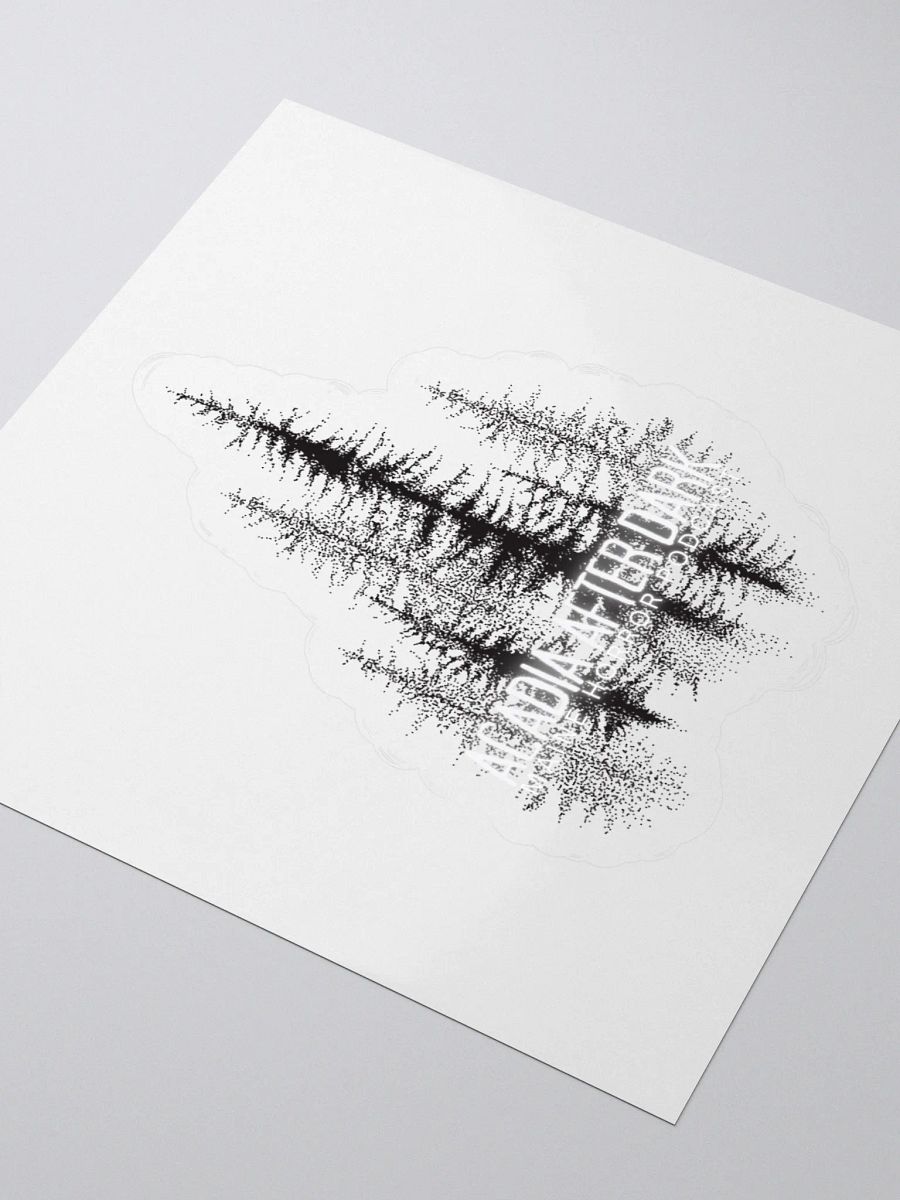 Acadia After Dark Trees Logo Sticker product image (3)