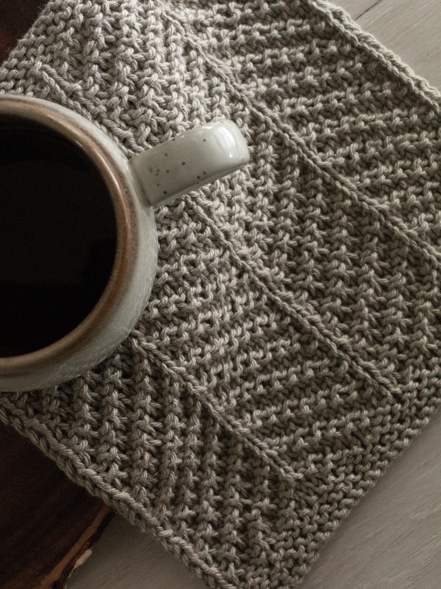 Chevron Dishcloth Knitting Pattern PDF - Summertime product image (1)