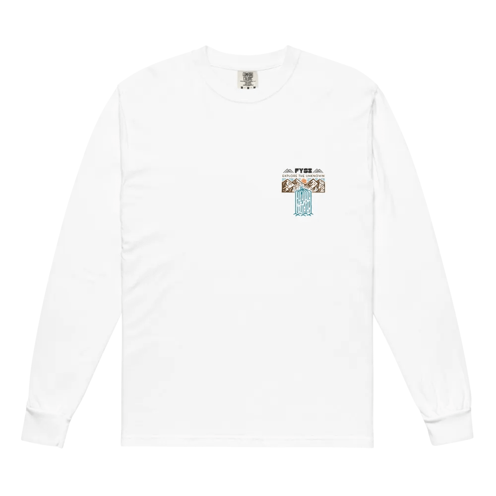 Escape to the Unknown organic cotton Long Sleevet-shirt product image (5)
