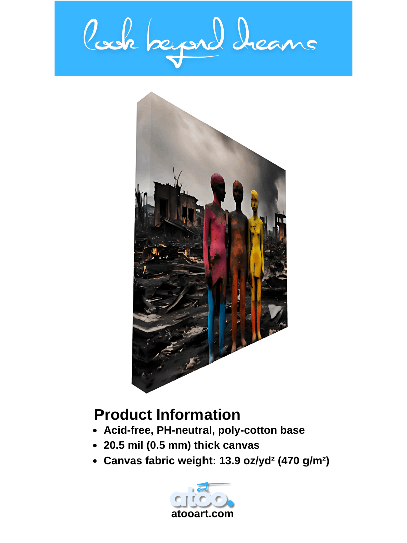 Elegy to Humanity - 10 | Canvas Art Painting product image (8)