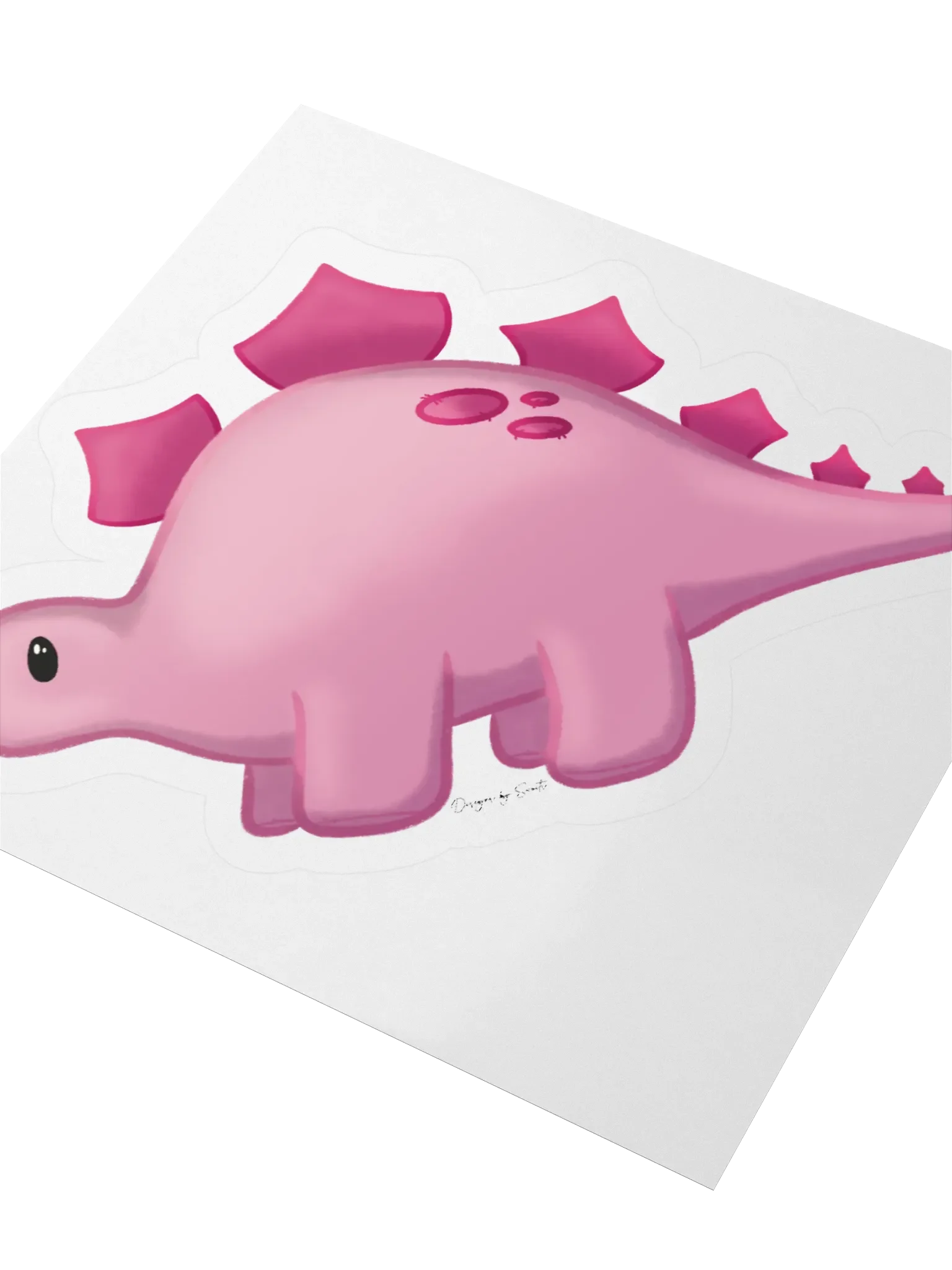 Stegosaurus Plushie Sticker product image (3)
