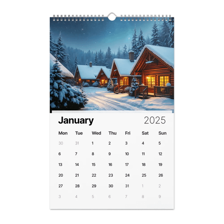 Seasons of 2025 Wall Calendar product image (1)