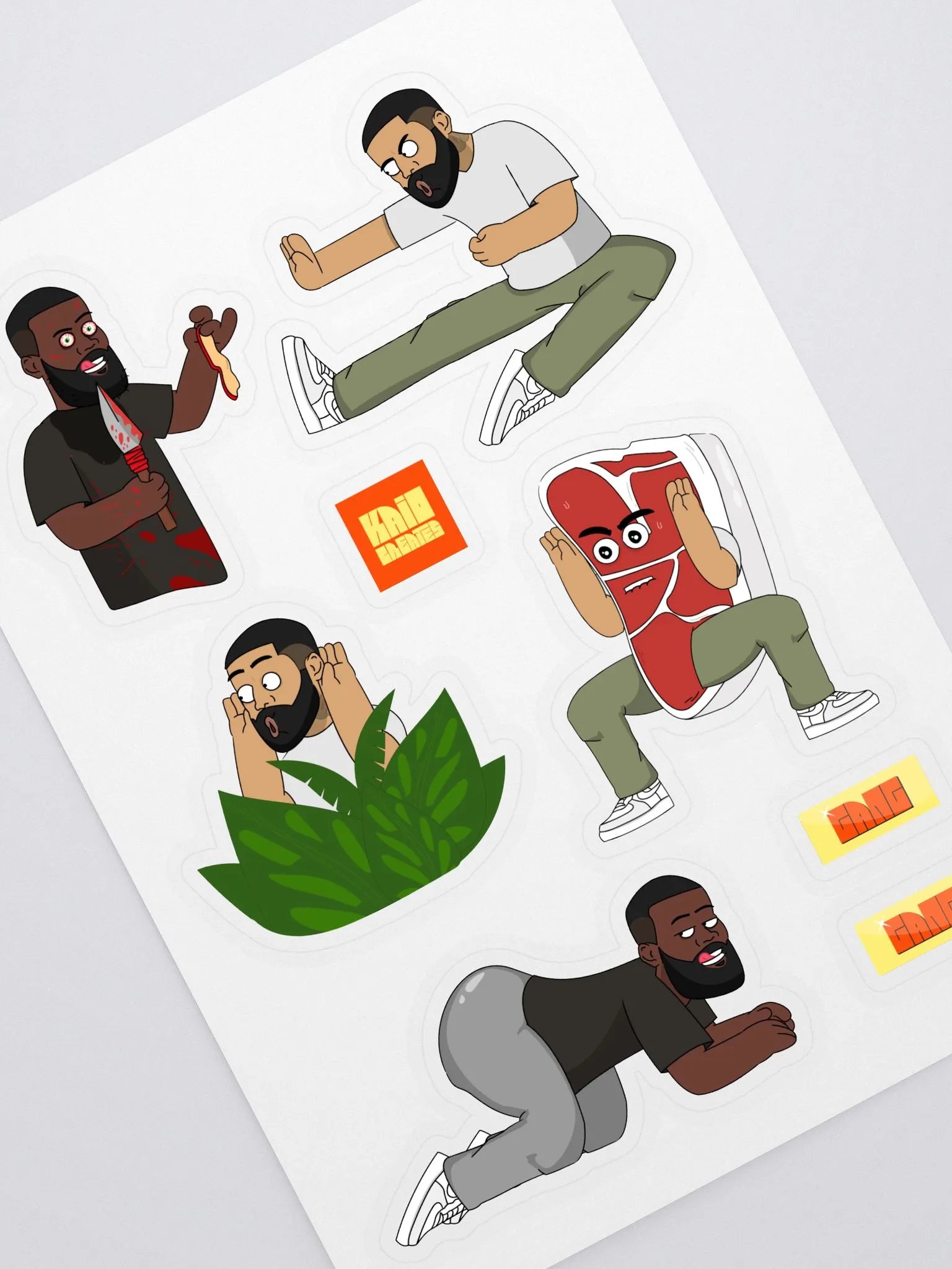 SNG Sticker Sheet #2 product image (1)